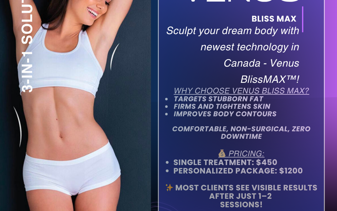 New at Ideal Body Clinic: Venus Bliss – Non-Invasive Body Contouring Has Arrived!